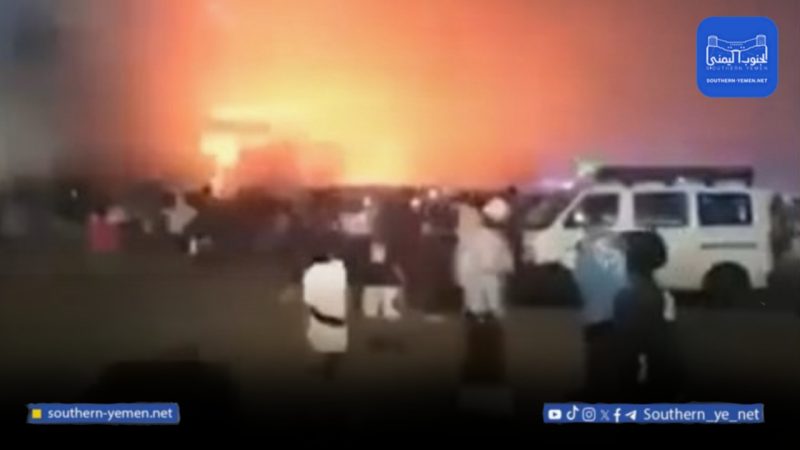 عدن.. حريق يلتهم محل عطور في الشيخ عثمان دون خسائر بشرية