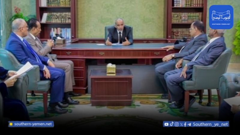 الصبيحي يدعو لتطوير التعليم وتهيئة بيئة تعليمية مناسبة للطلاب بعدن