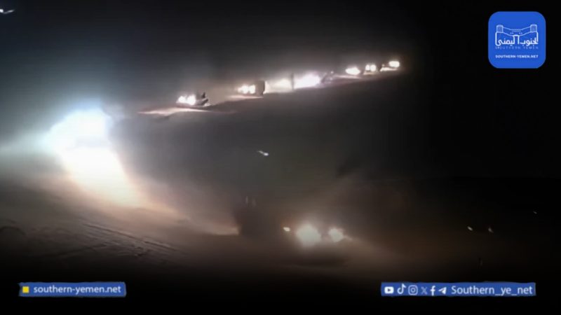 انسحاب قوات العمالقة من حقل جنة هنت النفطي في شبوة وتسليمه لقوات الطوارئ