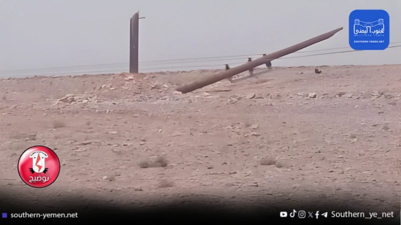 أعطال كهربائية في وادي حضرموت جراء الأمطار والرياح المصاحبة للمنخفض الجوي