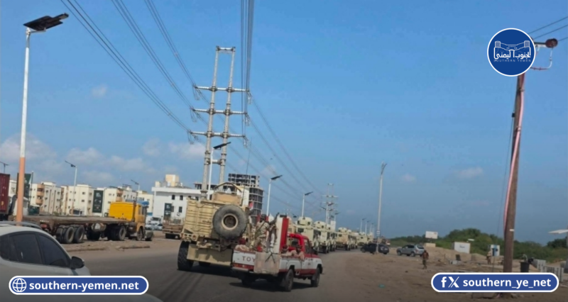 تحركات عسكرية للتحالف في عدن تثير الشائعات ومصدر يوضح الحقيقة