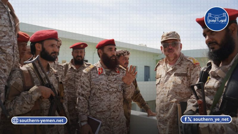 انتهاء وجود قوات الانتقالي داخل قاعدة العند والجيش يتسلم القاعدة بالكامل