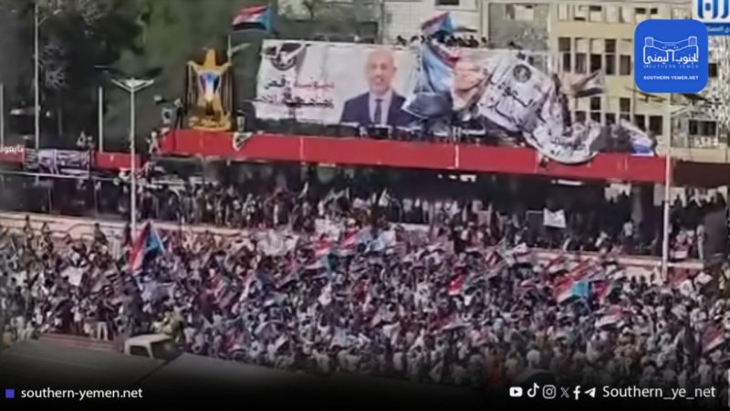 انصار الانتقالي المنحل يتظاهرون في عدن ويصعدون خطابهم ضد السعودية